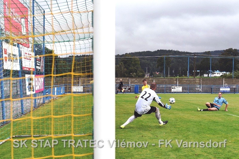 VIL-VDF 7 Posledních 10 minut hájili branky soupeřů otec a syn Váňákovi, na fotu v akci Martin st.